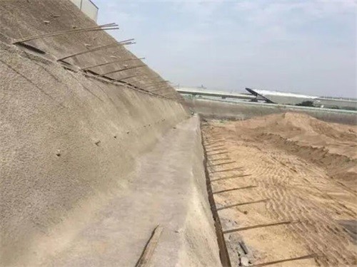 渭南河道边坡加固